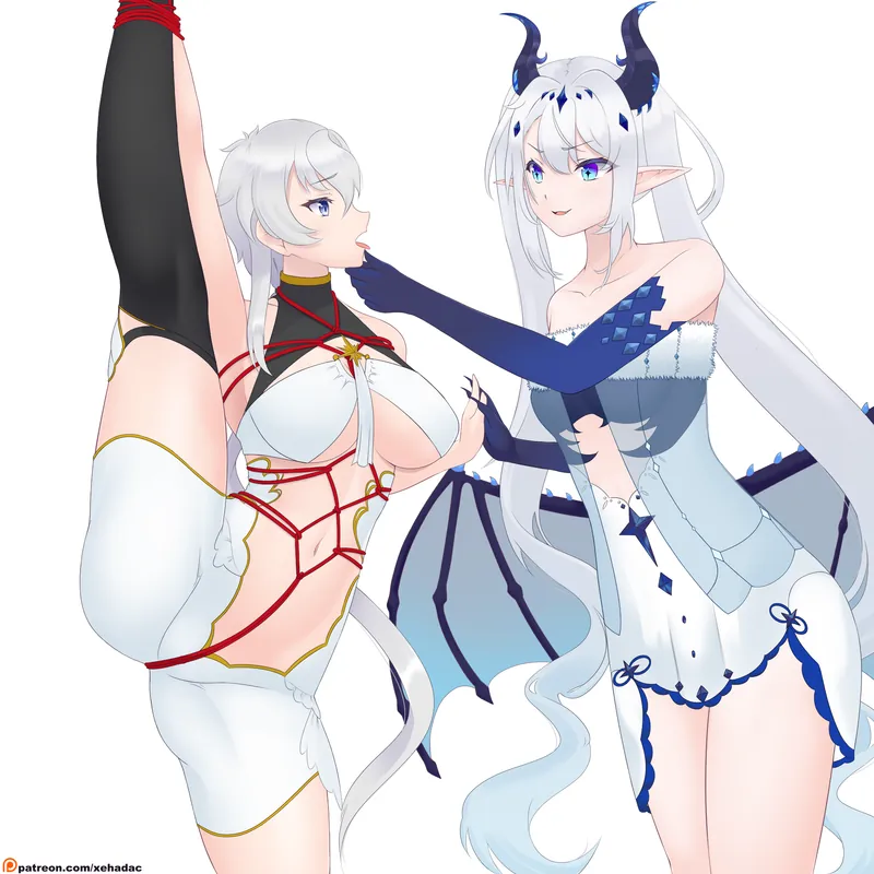 Liora Walkyria x Nova Aokami [Commission]