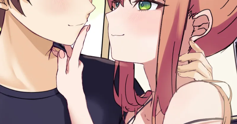 【Commission WIP】2人の時間【ラフスケッチ】