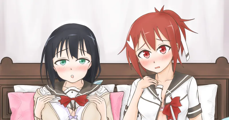 ゆうみも制服と全裸放尿