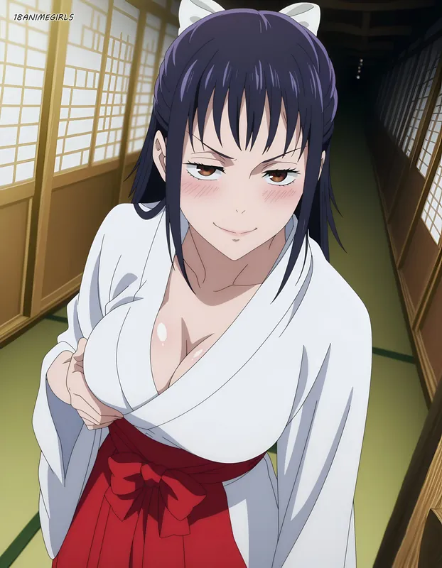 #1 (T2/60P)  Utahime Iori (庵 歌姫) + Satoru Gojou (五条 悟) / shrine
