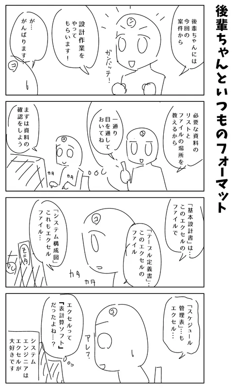 社畜ちゃん漫画 204話・205話、スピンオフ71話のネームを描いた感想と反省
