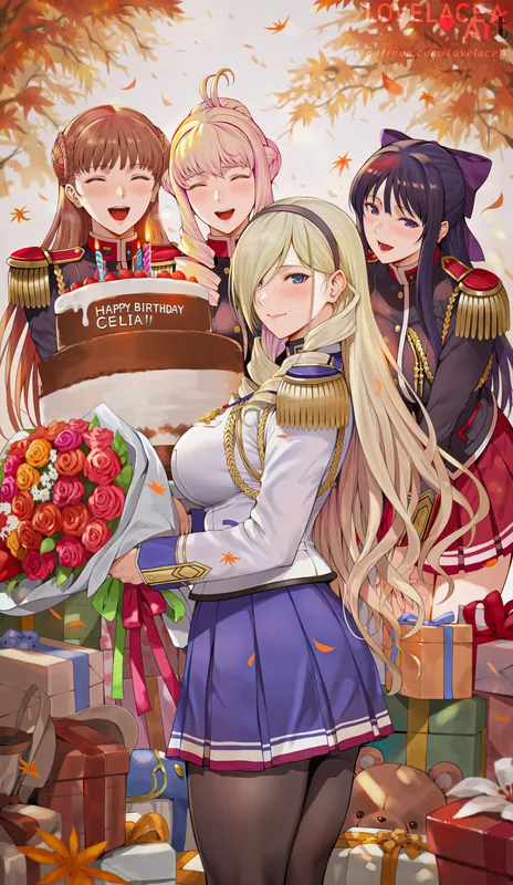 (Free Gift) Happy Birthday Celia!! 4K Wallpaper