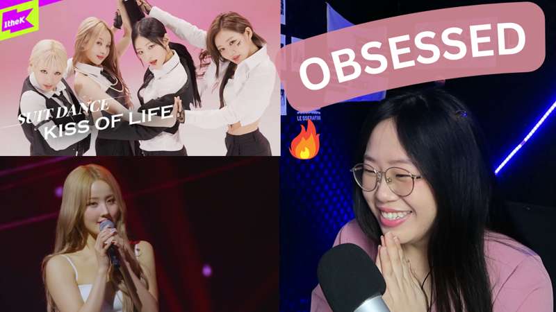 KISS OF LIFE 'Midas Touch' Suit Dance Performance + 'Nothing' media showcase | REACTION