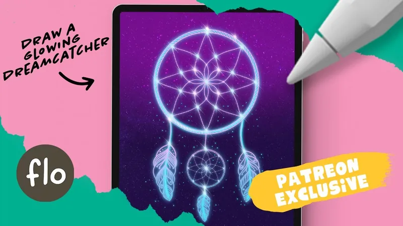 VIDEO TUTORIAL: Create a Glowing Dreamcatcher