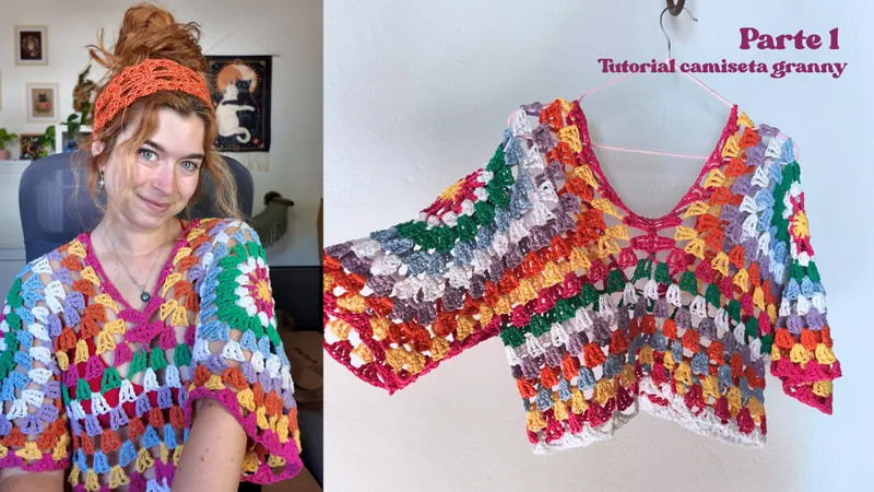 Tutorial camiseta granny pt. 1