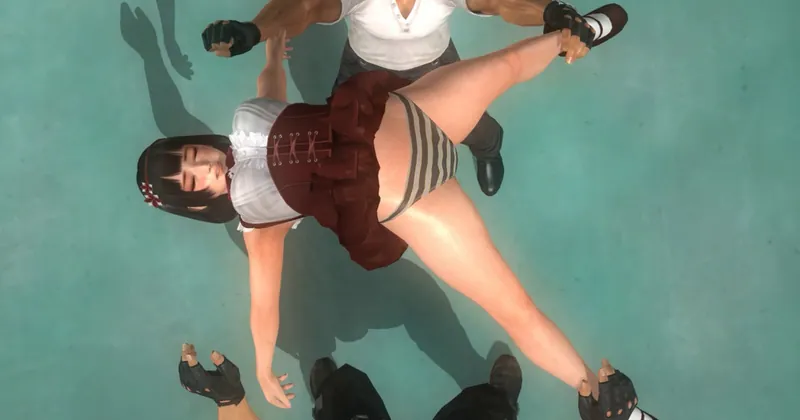 Naotora Tag Throw (High Society Costume)Fullbitrate 50bit+Uncut