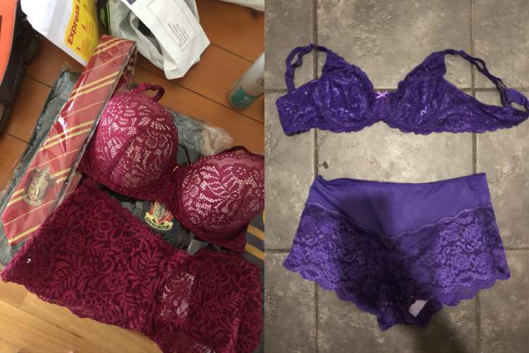 Lingerie sets sorted!