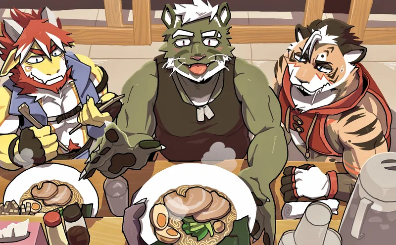 [Fanart] Wediz Family On Tour #15 - Ramen