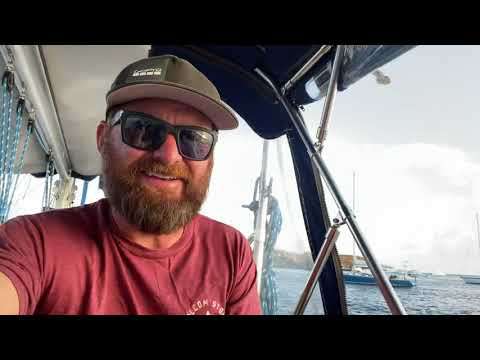 Last night on anchor in the usvi!