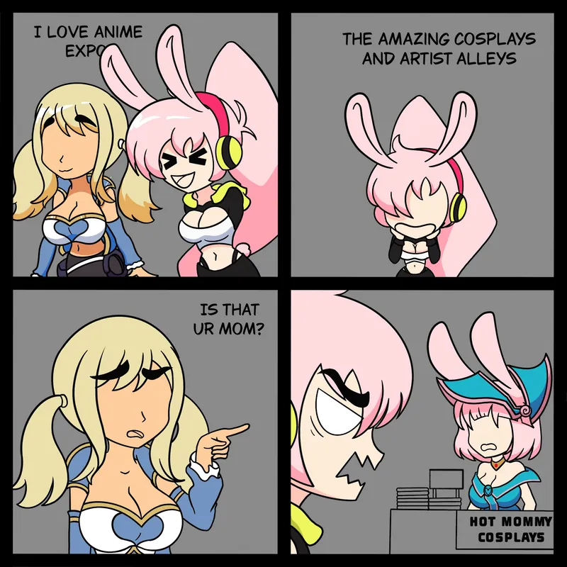 Macaron’s Anime Expo Adventures (Wip exclusive)