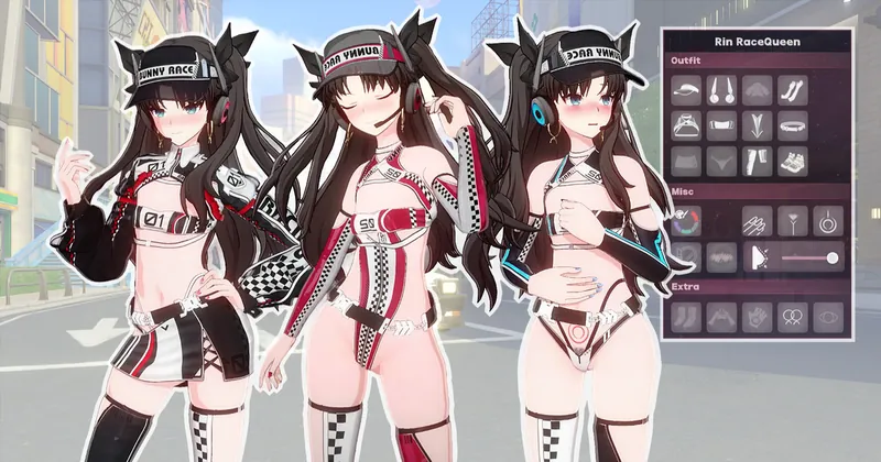 遠坂凛/Rin MOD - レースクイーン/RaceQueen