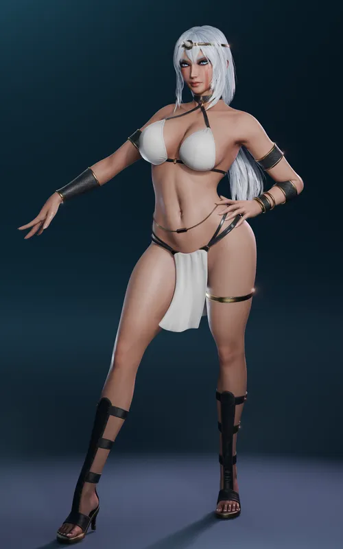 [Beta] Upgraded Pillar Woman Blender Rig