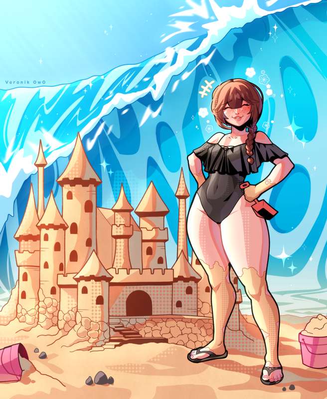 Rebecca Beach Pinup