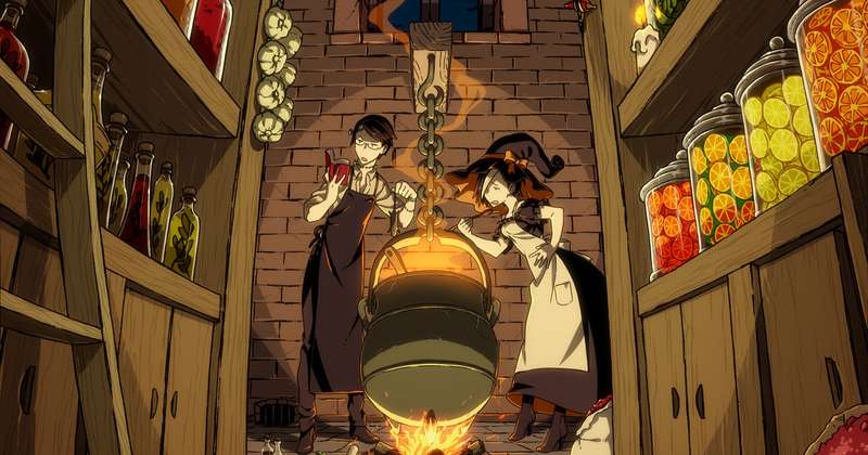 「魔女とフランケンの手探りクッキング」メイキング・高画質・コメント付き