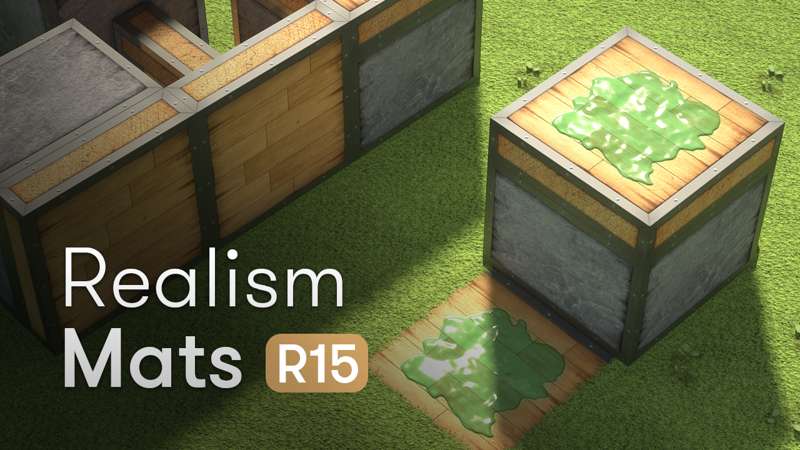 [Download] Realism Mats R15 For Minecraft 1.12.2 / 1.14.4 / 1.15.2 / 1.16 / 1.17 - Pistons, Polished Andesite, Redstone Lamps, TNT, Bell.