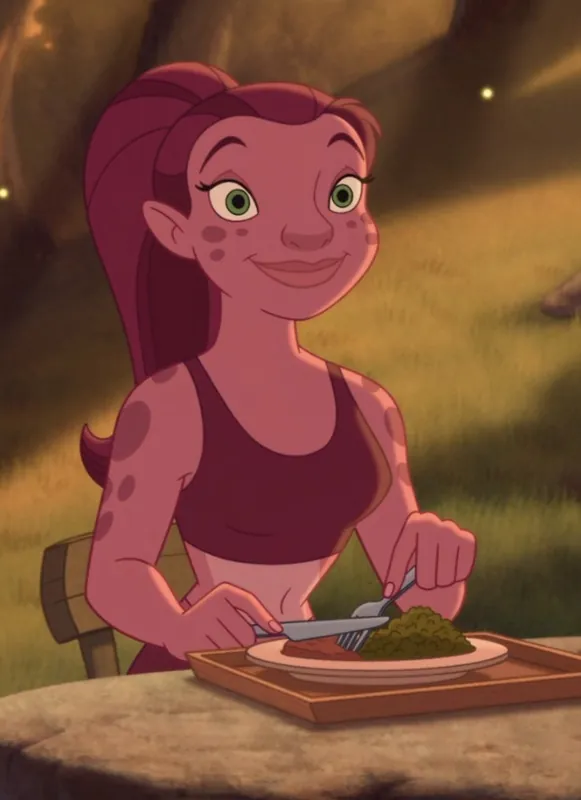 Lizard Girl Buttcrush