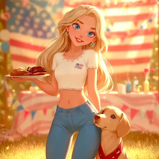 Wife Hosts the Fourth of July BBQ for the Boys… But Sneaks You Away for Fireworks 🎇