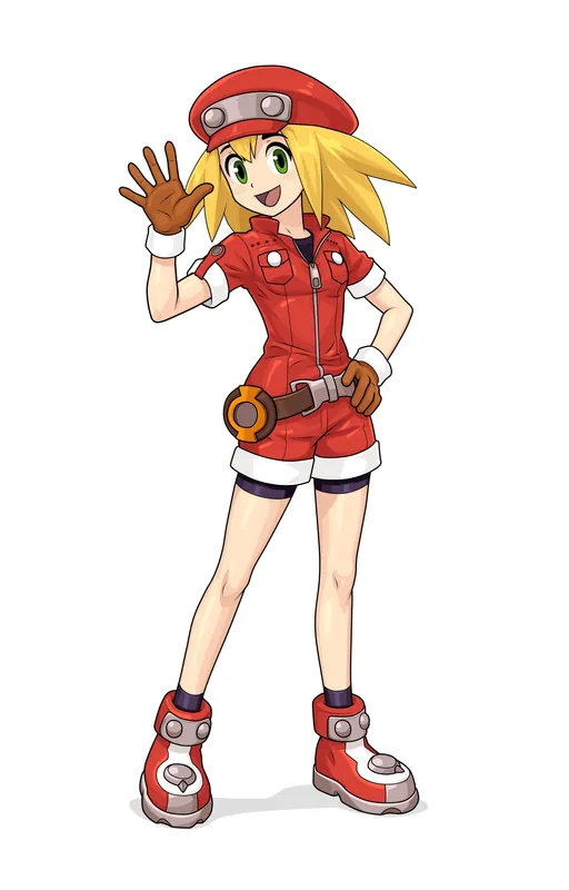 Megaman Legends: Roll Caskett Fan Art