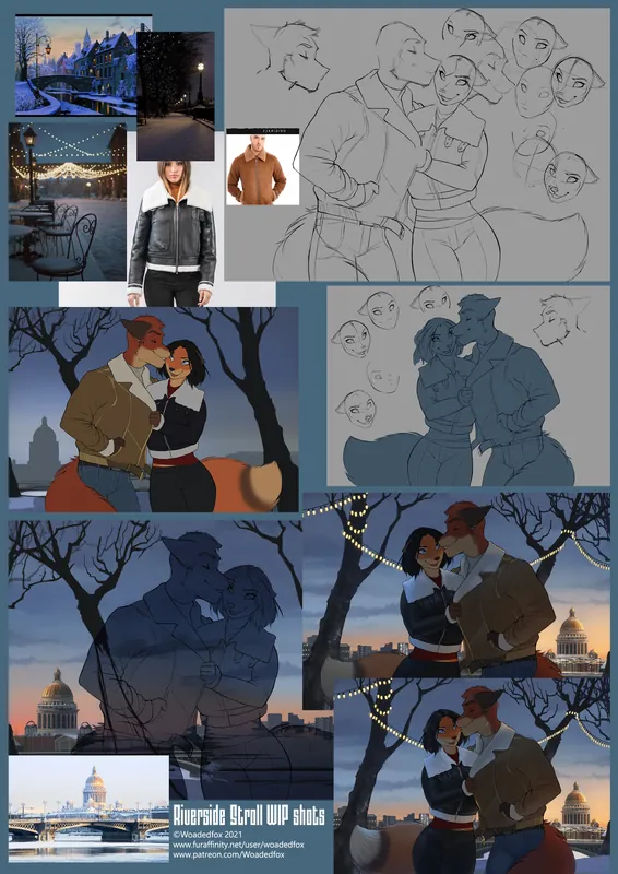 Riverside Stroll WIP shots