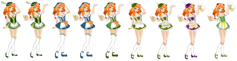 Nina - Oktoberfest outfit designs