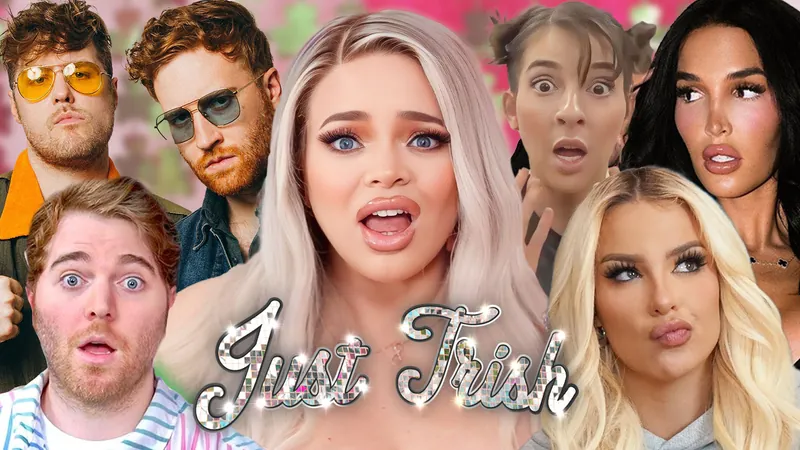 Tana CUTS OFF Lilah, Running Into Garrett & Andrew + Reacting to Gabbie's New Song | Just Trish Ep. 58 EXTENDED