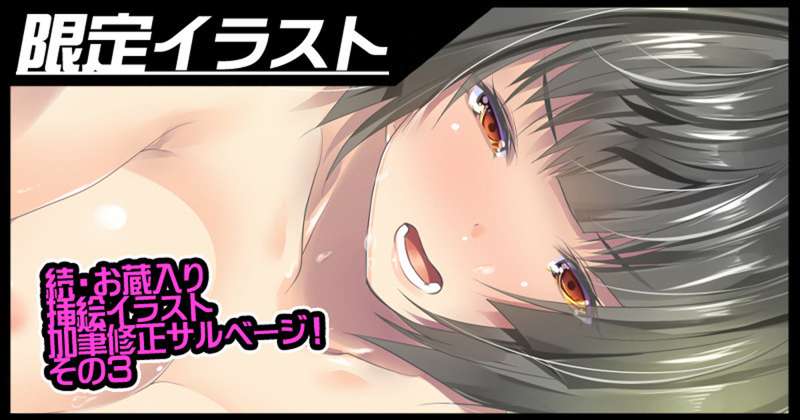 続・挿絵イラスト加筆修正サルベージ#3