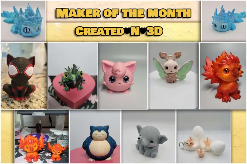 Maker of the Month of April - Winner announcement!