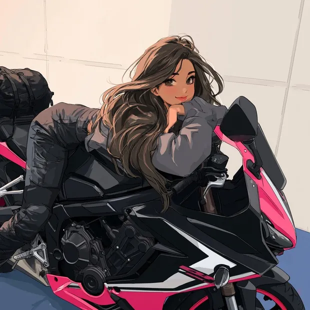 your sweet girlfriend takes you on your first late night ride