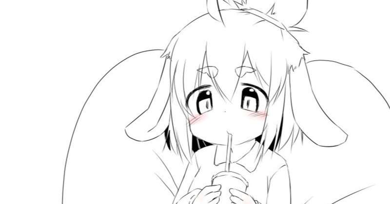 シェイクもらったいもうとうさぎ