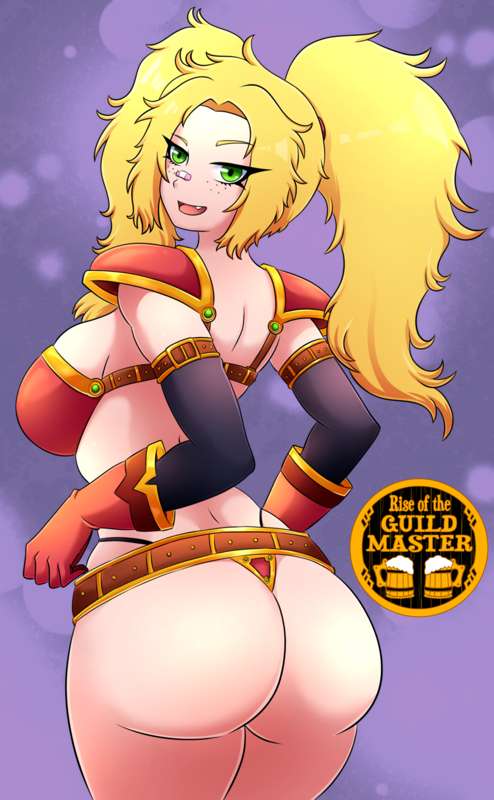 Sam Pinup 2 by AljuneArt