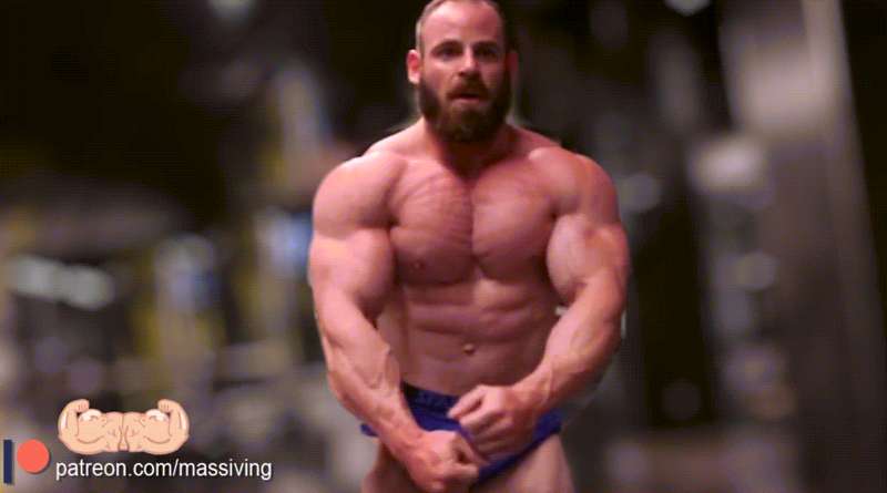 Double biceps! Steven Wain