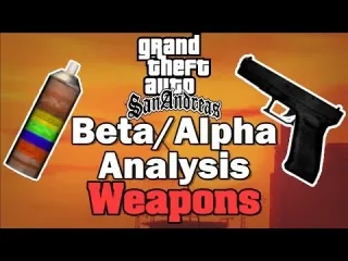 GTA San Andreas - Beta Weapons [Analysis]
