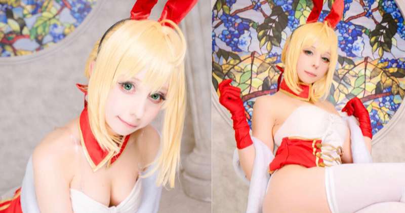 【コスプレ写真40枚】バニーネロ🐰