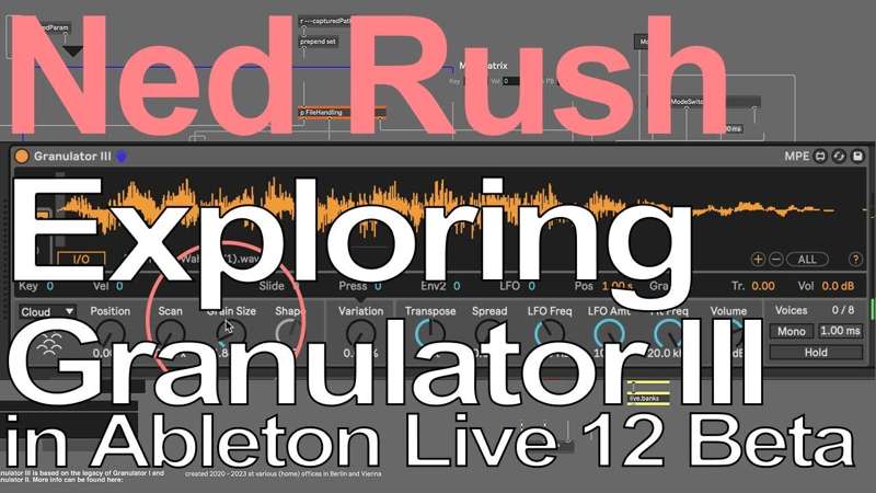 Exploring Granulator 3.