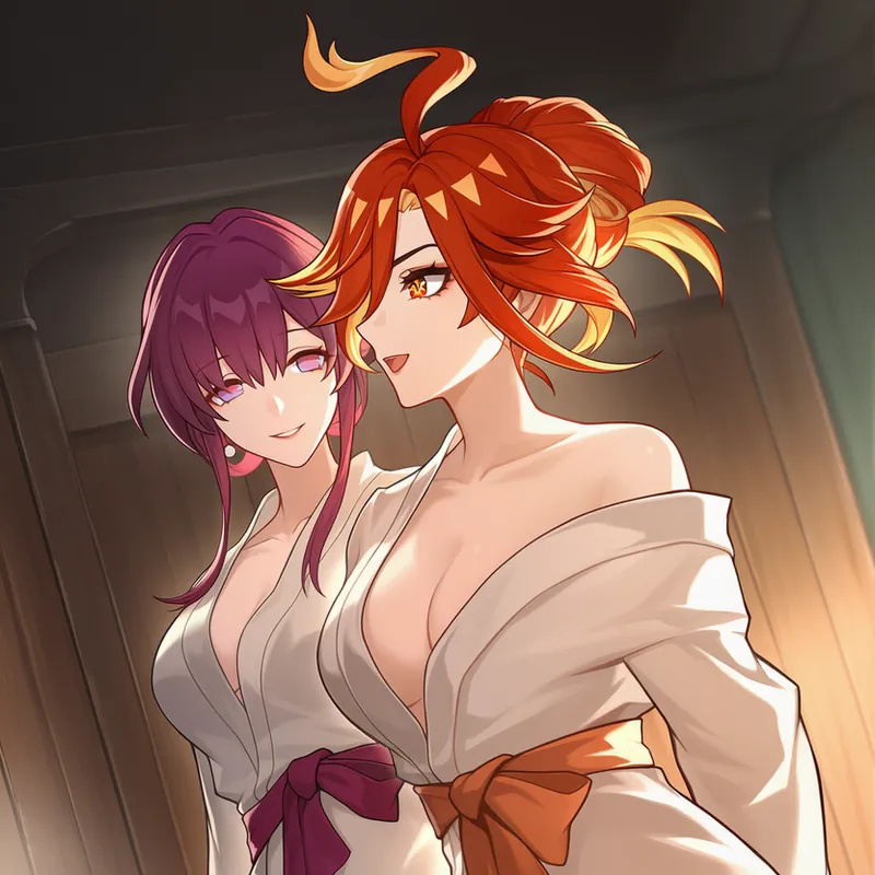 (REQUEST) Kafka & Mavuika Onsen - 225 Image Set