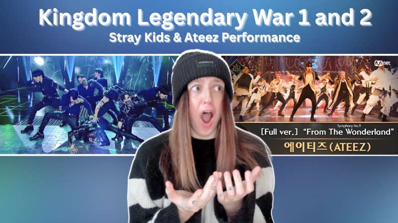 Kingdom Legendary War Episode 1 and 2 Stray Kids & ATEEZ Performance(s) REACTION