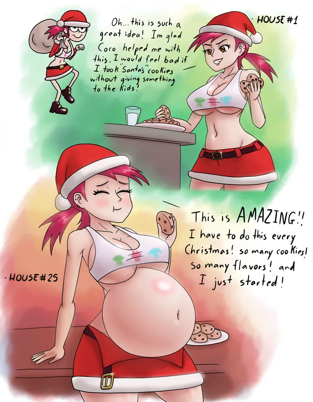 5 Pic Pack - Santa Frankie Part 1 (NSFW)