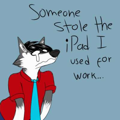 Update: iPad stolen. Illness & August PMR.