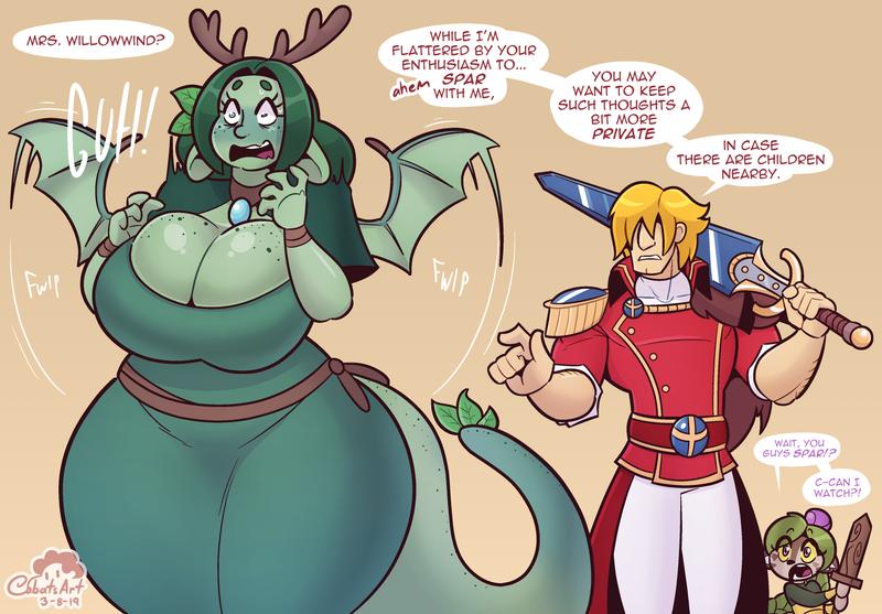 Herald x Maple: Dragon laying pt. 2